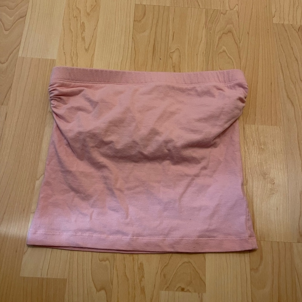 Pink tube top